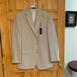 Chaps new tan sports coat. New with tags